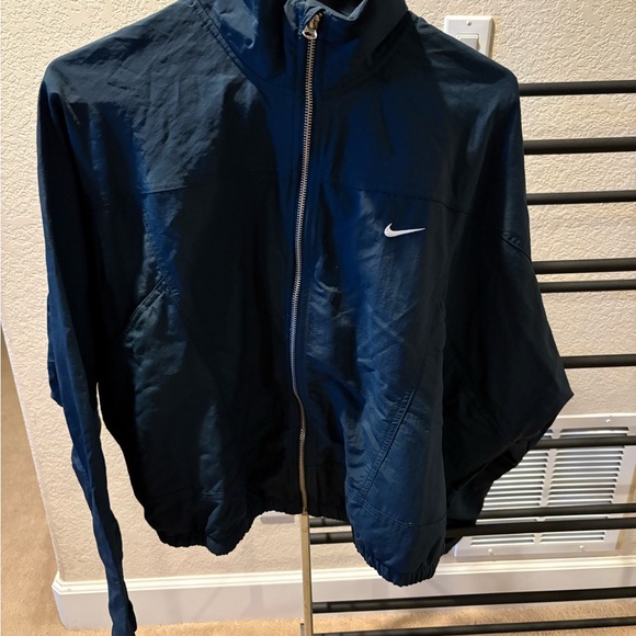 Nike Dark Blue Windbreaker Jacket - Picture 1 of 4